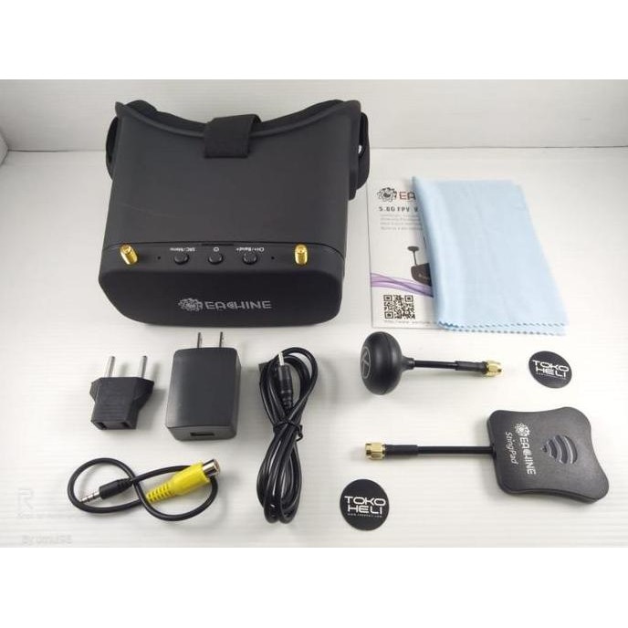 Eachine Ev800Dm Dvr Diversity Goggles 5.8G 40Ch Fpv Ev800 Goggle