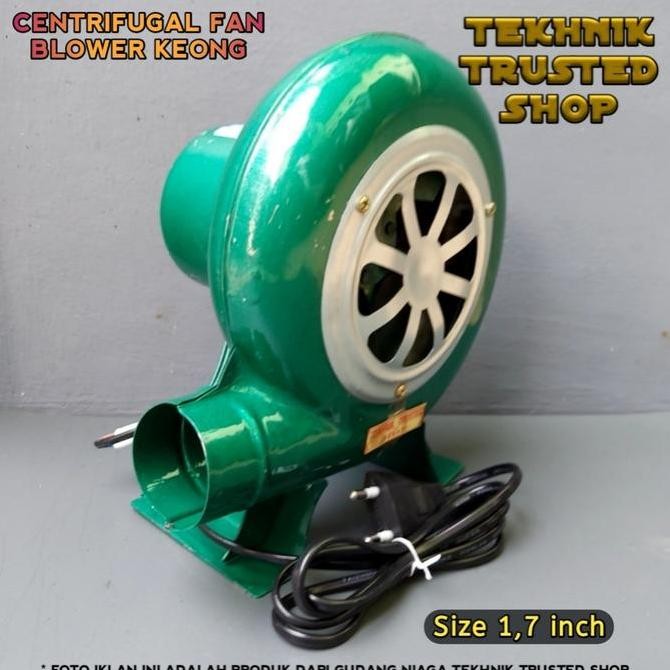 Mini centrifugal fan blower tiup 1,7" 60w 220v Kipas angin keong DISKON