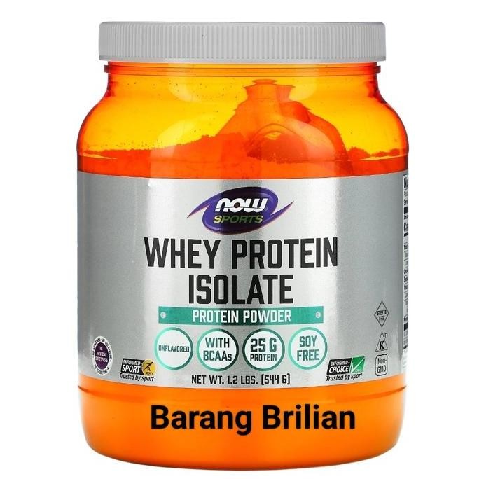 Dijual Now Whey Protein Isolate Fitness Suplement USA