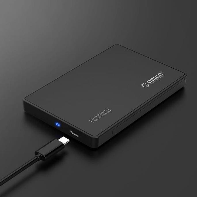 DS152 }} HDD Enclosure Orico 2.5 SATA Type-C 3.1 2588c3 - Casing hdd external
