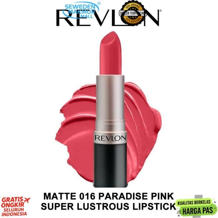 Promo Revlon Superlustrous Matte Lipstik Revlon Hasil Matte & Tahan Lama - Lipstick Revlon Promo