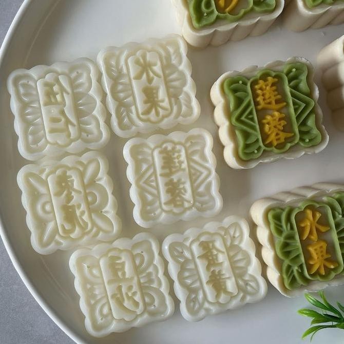 CETAKAN MOONCAKE 100GR CETAKAN MOONCAKE CETAKAN KUE BULAN 100GR NEW