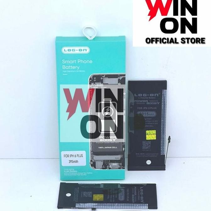 Win On - Baterai Iphone 6 Plus/Batre Iphone 6 Plus Double Power Log On