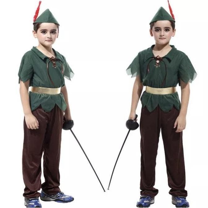Kostum Anak Peter Pan | Robin Hood Kids Prom Show Peter Pan Costume