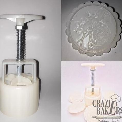 CETAKAN KUE BULAN BULAT MOONCAKE MOLD KECIL (5 DESAIN)