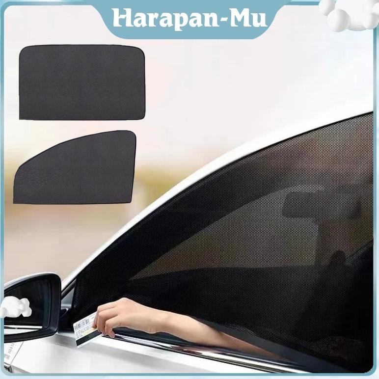 UGNDA Sunshade Tirai Mobil / Kelambu Mobil / Pelindung Privasi Mobil / Tirai Kaca Belakang Mobil