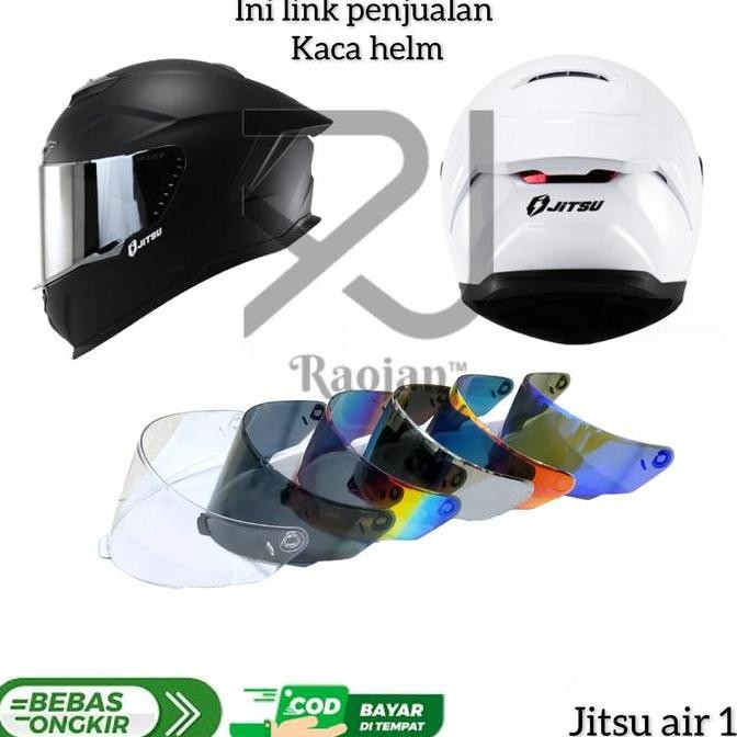 Kaca helm Jitsu Air 1 Visor helm Jitsu Air 1