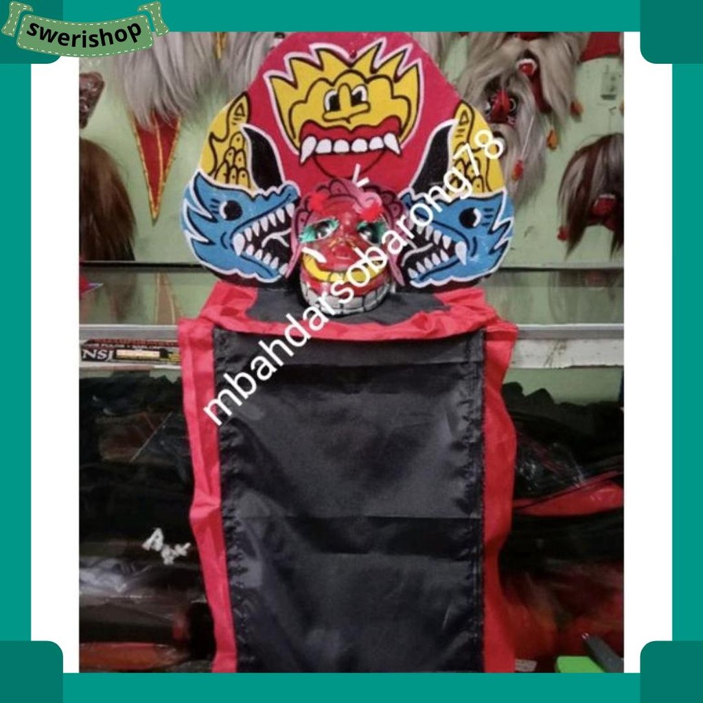 Barongan spon kemul panjang, caplokan spon, Barongan anak murah BR -04