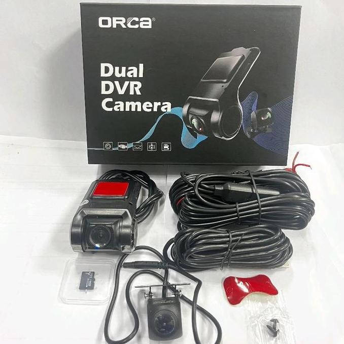 Dual Kamera Dvr Orca Dw-668 / Kamera Dvr Mobil Free Sd Card 32Gb