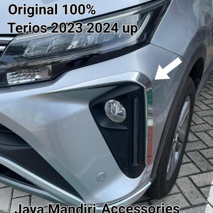 List Bumper Chrome Terios 2023 2024 Origial Restock