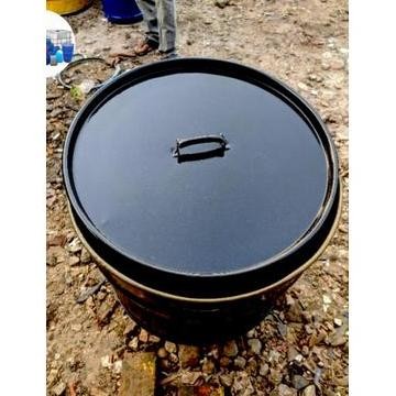 drum besi bekas 200L,tong sampah besi 100L,pot jumbo,pengunci&tutup drum
