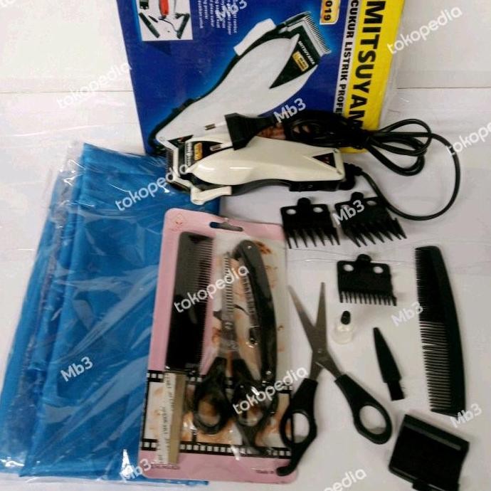 Alat Mesin Cukur Rambut Paket Lengkap