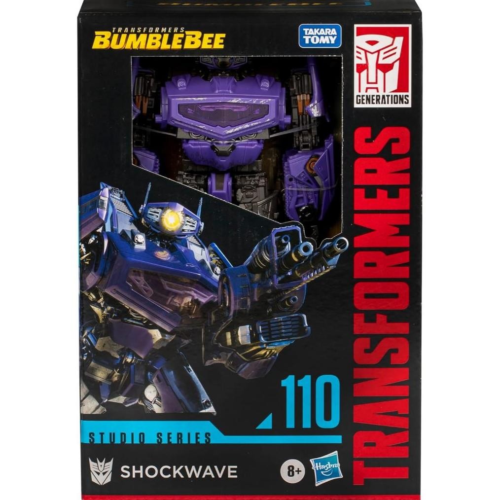 TRANSFORMERS STUDIO SERIES VOYAGER CLASS TRANSFORMERS: BUMBLEBEE 110 SHOCKWAVE ACTIONFIGUR