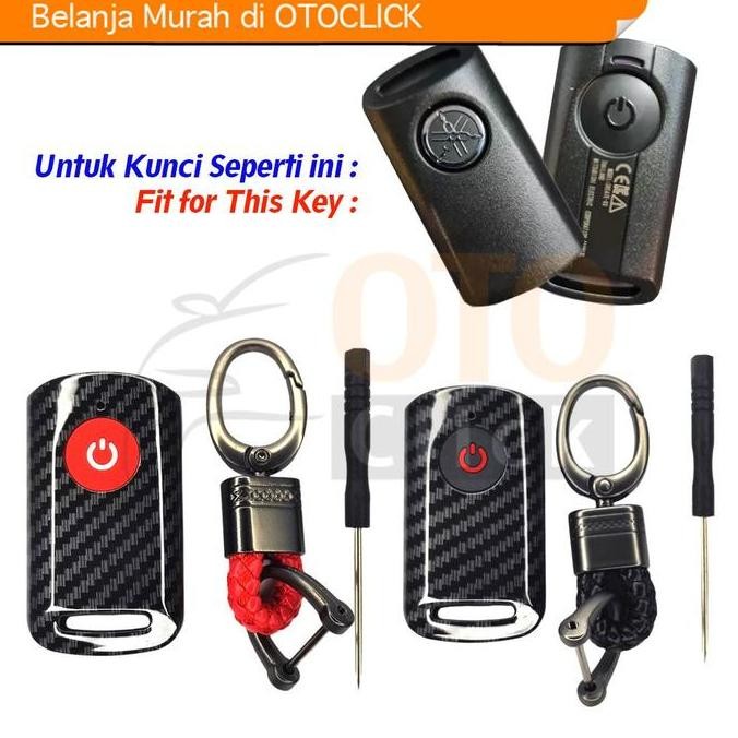 Cover Remote Sarung Kunci Smartkey Carbon Case Yamaha Xmax