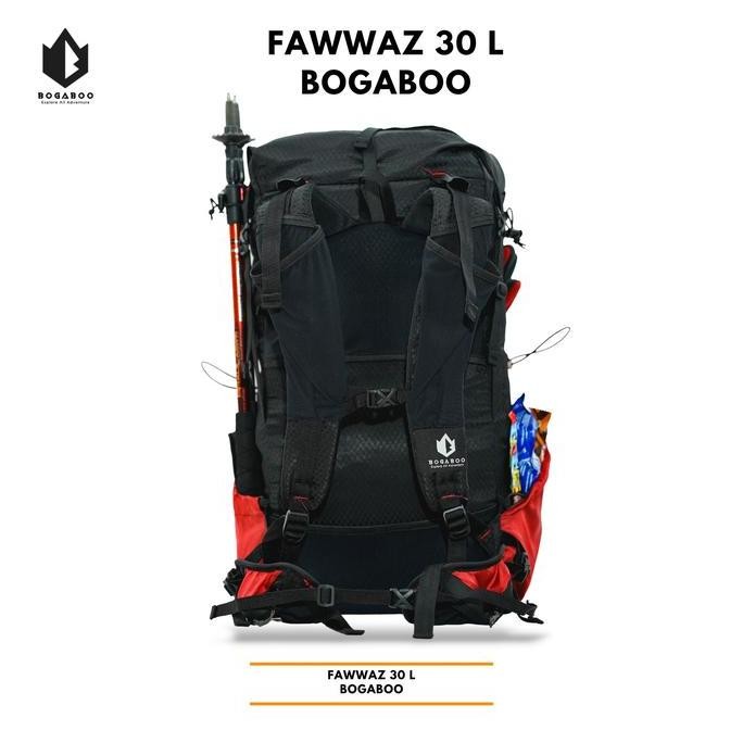 Tas Bogaboo Seri Fawwaz Backpack Ultralight Frameless 30 L Waterproof - Tas Ultralight Gunung