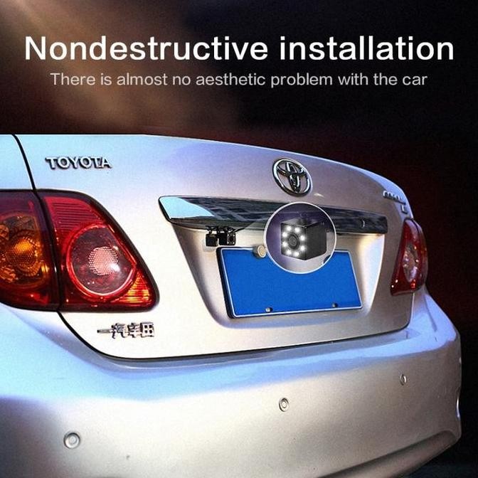 Kamera Mundur Mobil Parkir Rear View Camera + Monitor Layar