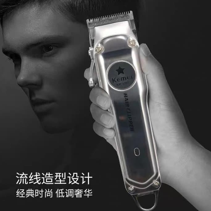 Original Hair Clipper Kemei Km-1997 Alat Cukur Rambut