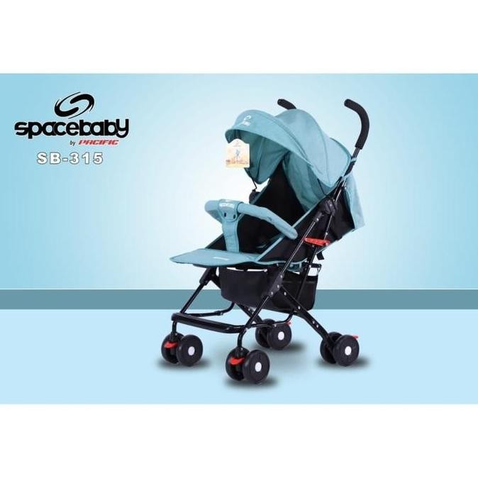 Stroller Anak Bayi Balita Kereta Dorong Stroler Spacebaby Sb315 Sni