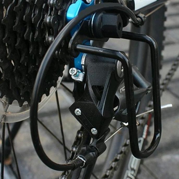 Pelindung Gear Box Sepeda Besi Guard Universal Untuk Mtb, Road Bike, Sepeda Lipat