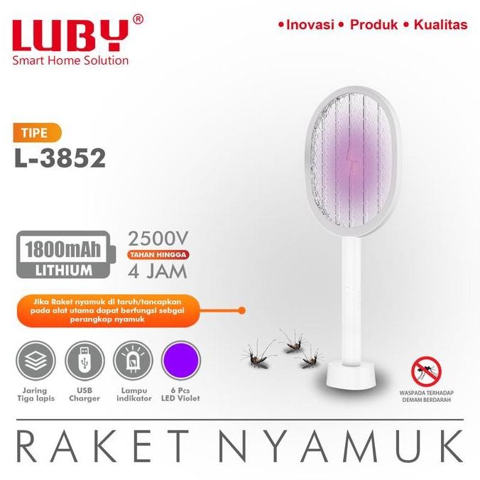Raket Nyamuk Luby Tipe L-3852
