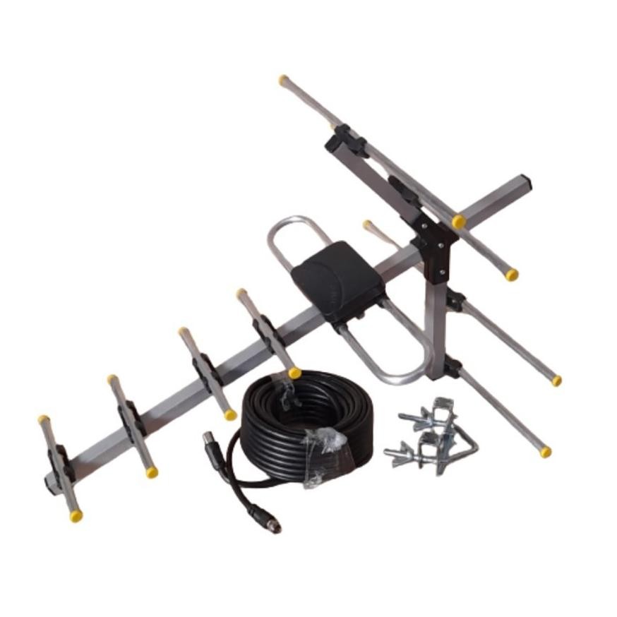 Special - ANTENA TV DIGITAL OUTDOOR WINBO W-50 + KABEL 10 METER ANTENA TV LUAR DVBT2 