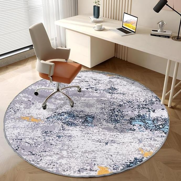 Karpet Bulat Minimalis Anti Slip Diameter 150cm | Karpet Lingkaran