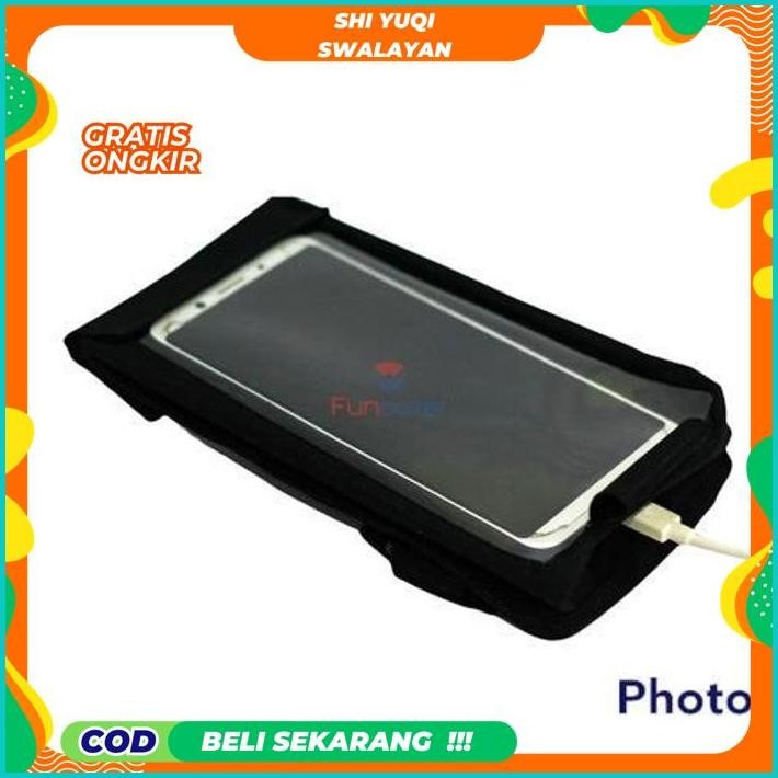 TAS HP SMARTPHONE WATERPROOF HOLDER MOTOR TALI OJEK ONLINE ANTI AIR KUALITAS TERBAIK