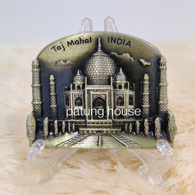 Magnet Kulkas Souvenir India Besi