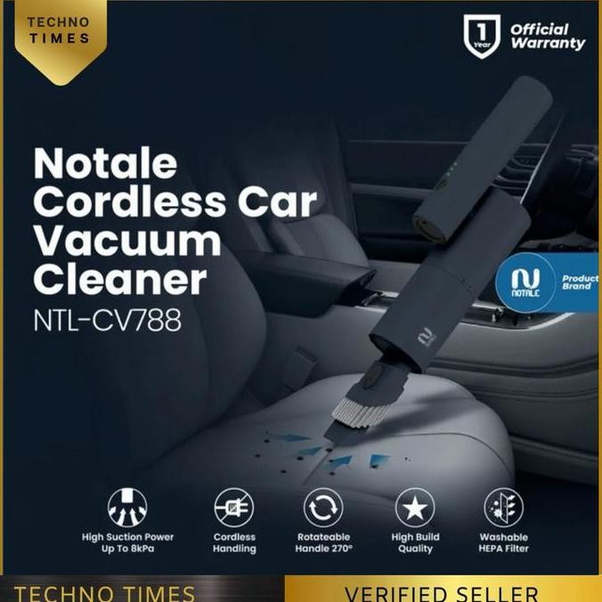 Notale Portable Car Vacuum Cleaner 8000Kpa