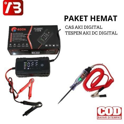 PAPPITSON - Cas AKI Redbo Casan aki dan Tespen aki dc digital 6-24v Beli cas aki motor/mobil free Te