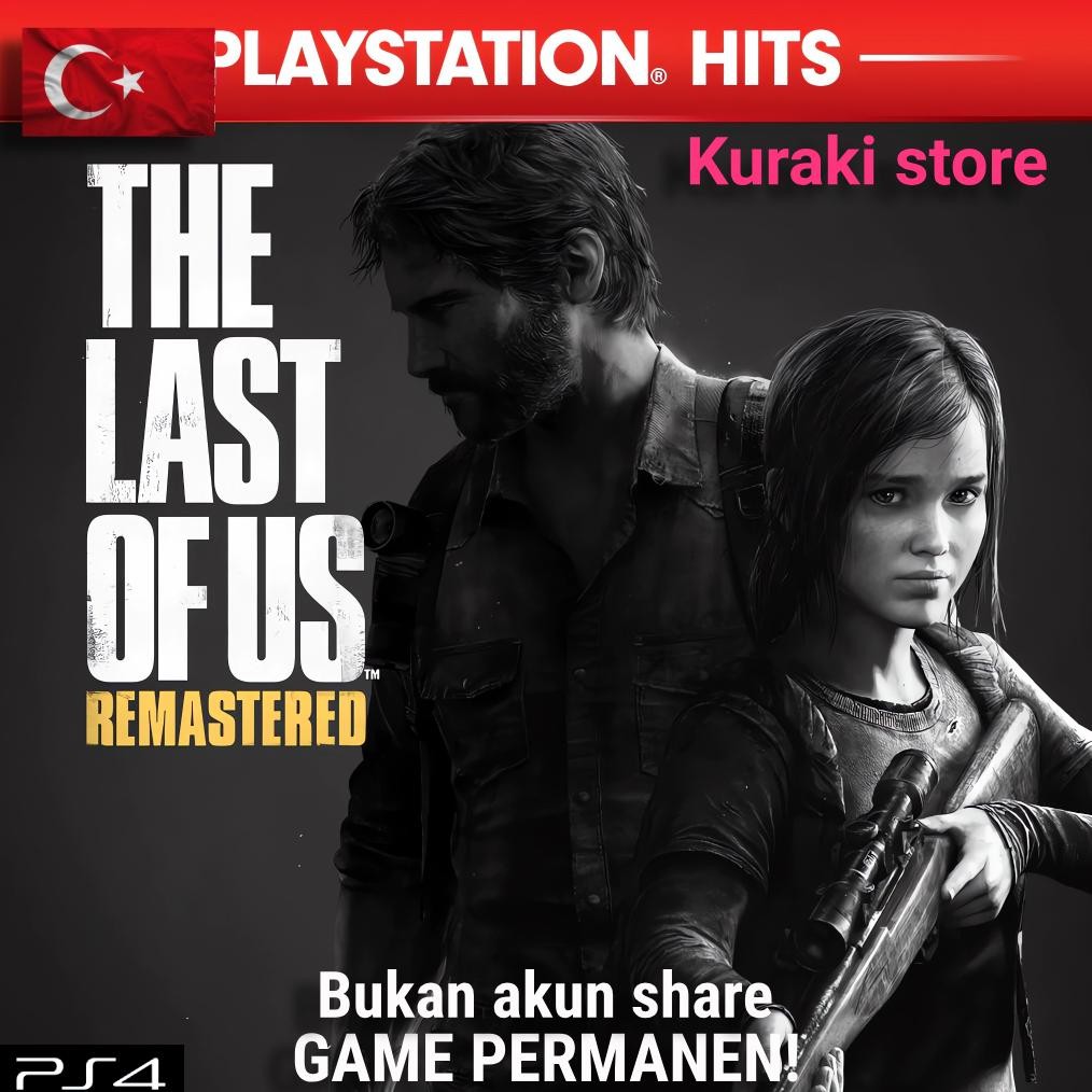 SWALLOWTAIL- The Last of Us Remastered PS4 PS5 Region Turkey Turki Digital game
