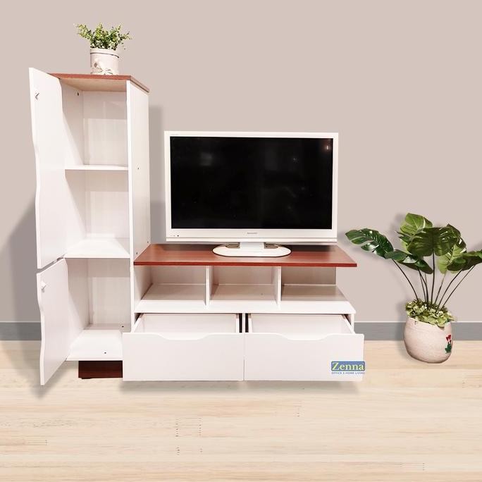 Zenna tv cabinet 1200 / rak tv / meja tv / wall unit