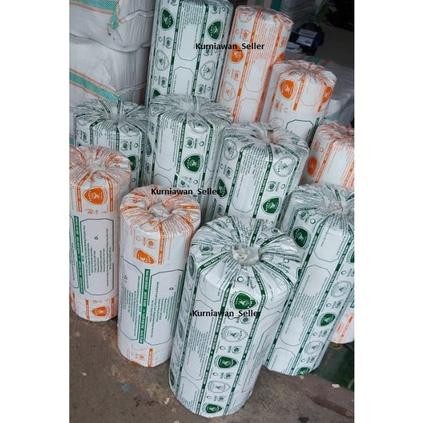 LEGOLANT- Mulsa Hitam Perak 1 Roll 18Kg / Plastik Mulsa Hitam Perak / Mulsa Perak / Mulsa Silver / P