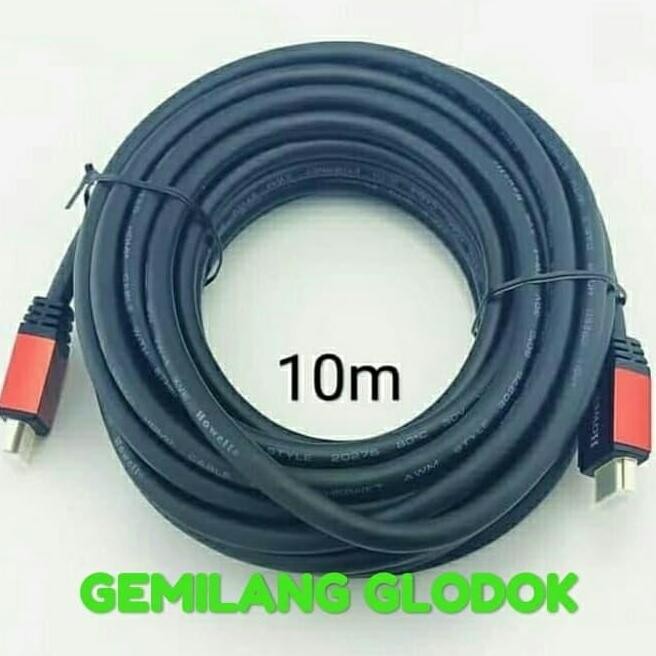 Kabel Hdmi 10 Meter / Howell / Cable Hdmi 10 Meter / Howell / Original