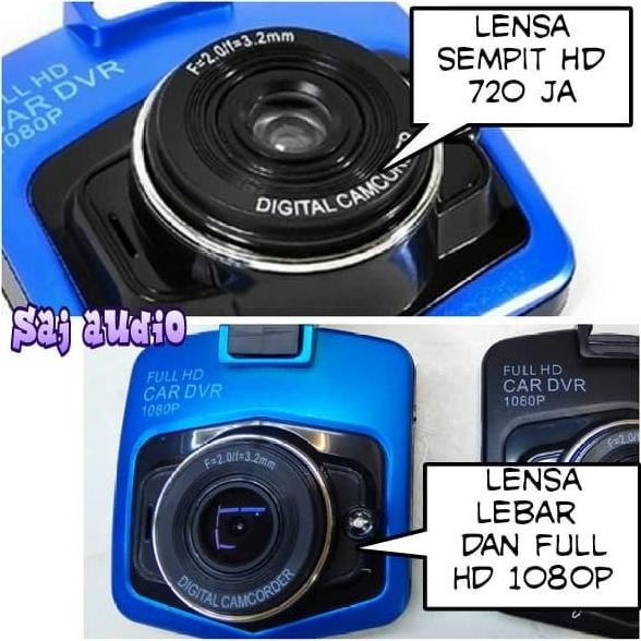 Camera Car Dvr Full Hd 1080P Vehicle Blackbox Lensa Super Wide..