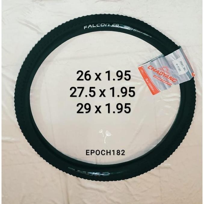 Ban Luar Sepeda Chaoyang Falcon 26 X 1.95, 27.5 X 1.95, 29 X 1.95 Wire Ready