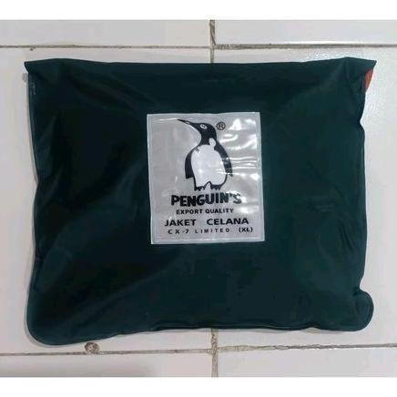 Promo Jas hujan setelan penguin cx 7 L XL XXL - jas hujan stelan CX7 - jas hujan cowok cewek COD