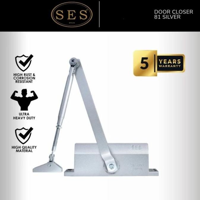 Door Closer Ses 81 Ho/Penutup Pintu Otomatis Ses/Penahan Pintu Ses