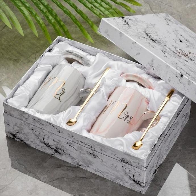 Gelas Couple Set Mug Couple Besar / Set Gelas Couple