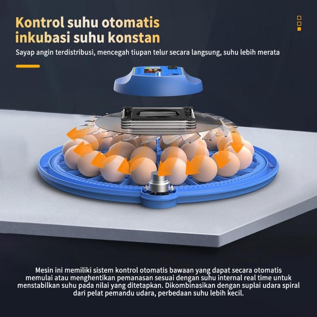 26/52 Egg Mesin Tetas Telur Mesin Alat Penetas Telur /Mesin Tetas Telur Otomatis Full Otomatis Model