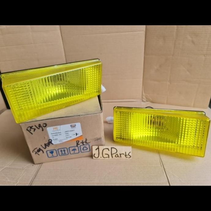 DB53>> LAMPU BEMPER / KABUT / POGLAM / FOGLAMP FUSO 6D22 TRONTON RH+LH DNY