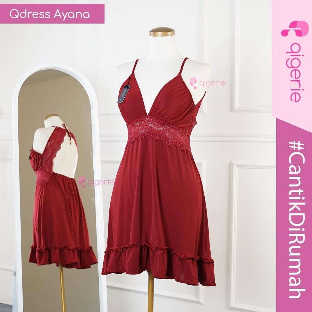 AYANA QIGERIE | Lingerie | Baju Dinas Malam Sexy | Baju Tidur Wanita Dewasa | Daster Kekinian Terbar