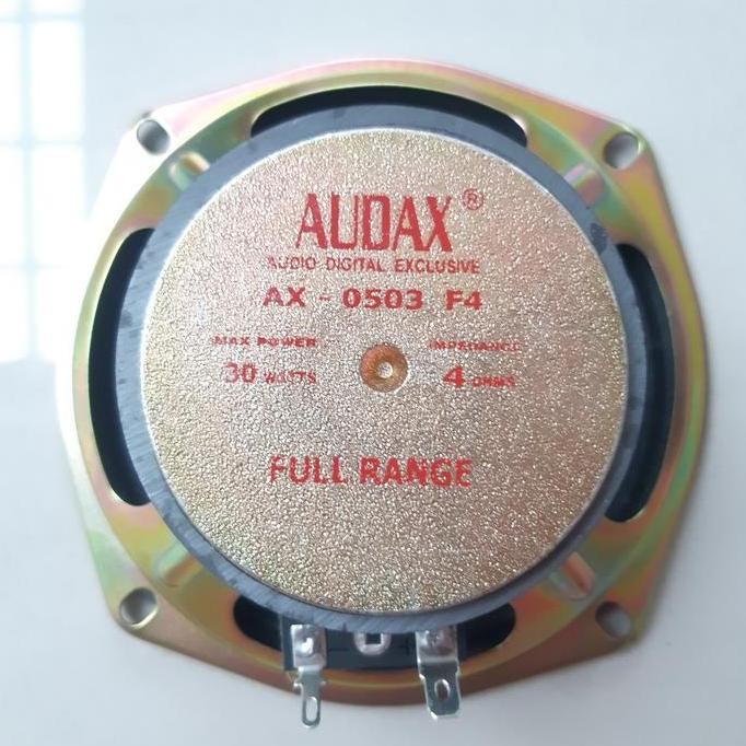 DF158>> SPEAKER 5 INCH FULLRANGE AUDAX 30WATT 4 OHM 5IN 5" AUDAX TOA COLUMN