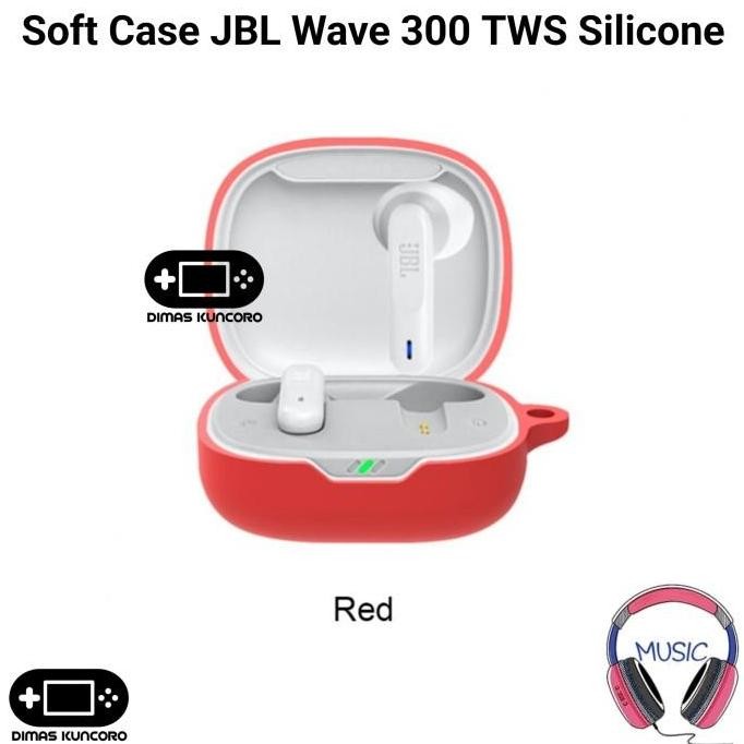 DI17 >> Soft Case JBL Wave 300 TWS silicone silicon 300tws bumper casing shell