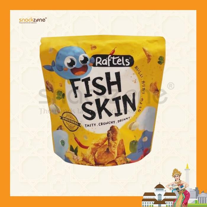 Fish Skin Raftels / Keripik Kulit Ikan