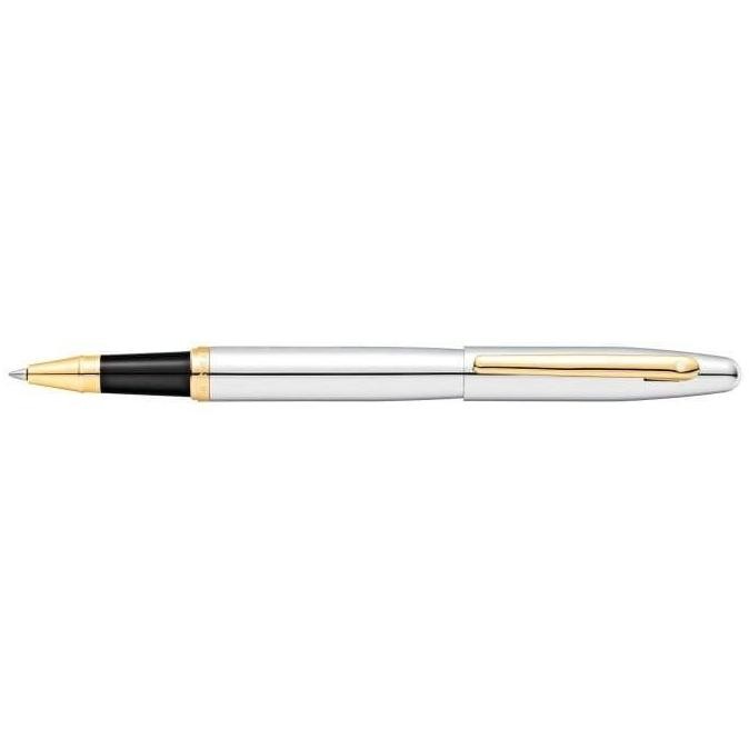 Sheaffer Vfm Chrome With Gold-Tone Rollerball Pen