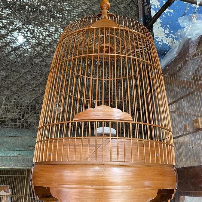 SANGKAR KANDANG BRANJANGAN SOLOAN BAMBU PREMIUM murah