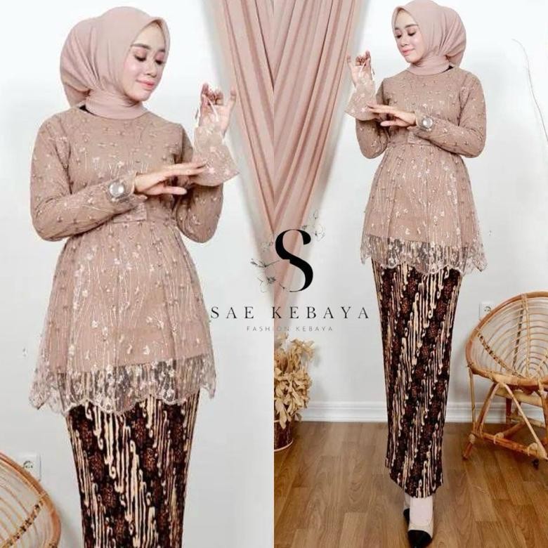 Set Kebaya Modern - Baju Kebaya Wisuda - Kebaya Pesta Modern - Kebaya Wisuda Modern - Kebaya Lamaran