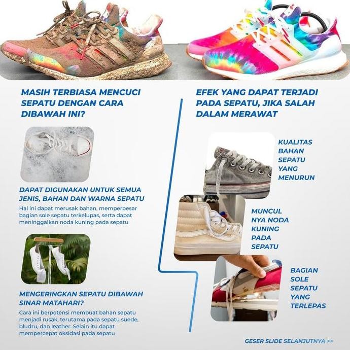 Spotless Shoe Laundry Package - Paket Laundry Pembersih Sepatu Usaha Lengkap