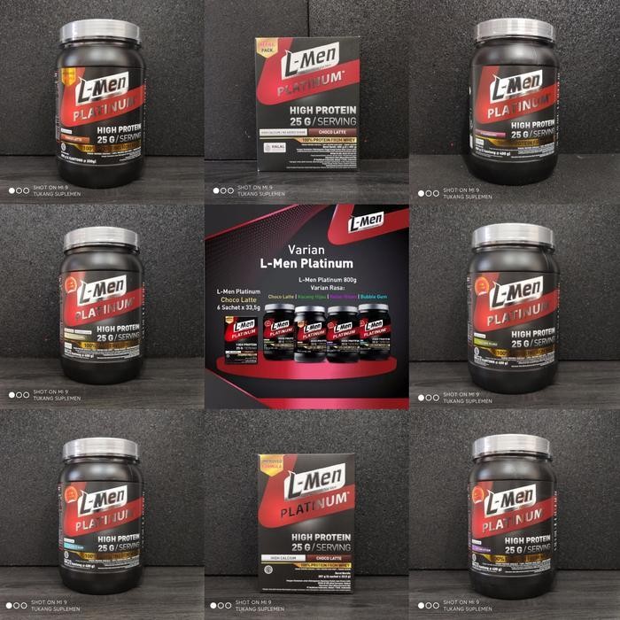 L-Men Lmen Platinum 800gr 800 Gram New Formula